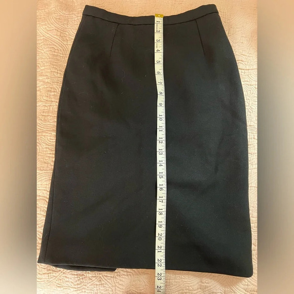 Dolce & Gabbana - Black Pencil Skirt with Leopard lining - size IT 38/ US 2 - Picture 8 of 15